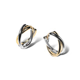 Layered Arc Hoops – Contrast Edition