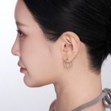 Framed Square Piercing