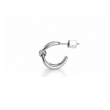 Knotted Line Hoops