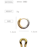 Layered Orbit Hoops-Contrast Edition