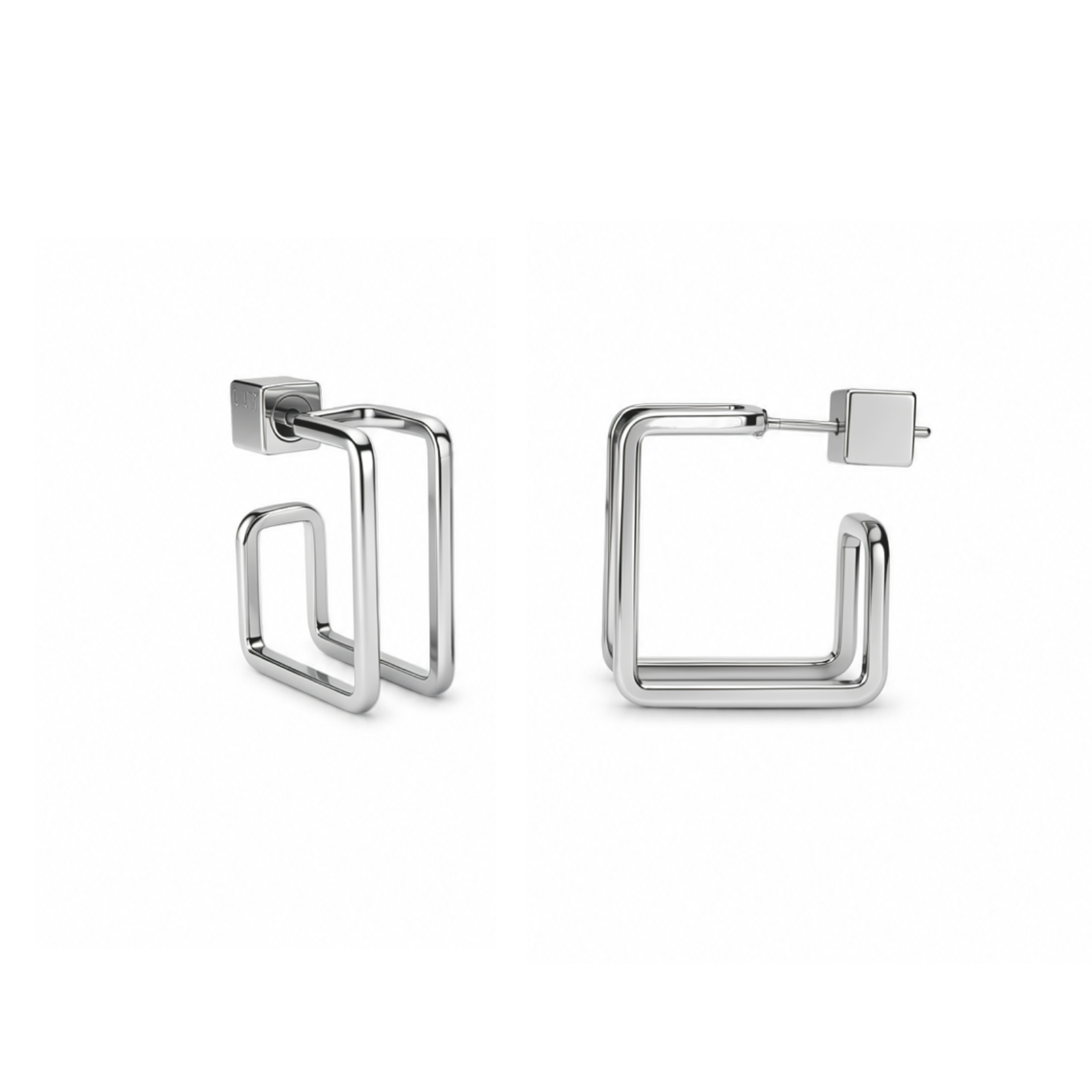 Framed Square Piercing