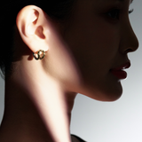 Layered Orbit Hoops-Contrast Edition