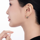 Melting Gloss Hoops-Contrast Edition