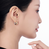Melting Gloss Hoops-Contrast Edition