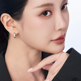Melting Gloss Hoops-Contrast Edition