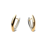 V-Veil Drop Hoops-Contrast Edition