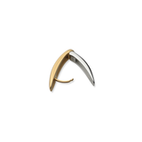 V-Veil Drop Hoops-Contrast Edition