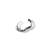 Melted Line Hoops