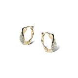 Melted Line Hoops