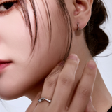 Luce Texture Hoops