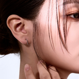 Luce Texture Hoops