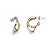 Interlaced Curve Piercing-Contrast Edition