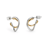 Interlaced Curve Piercing-Contrast Edition