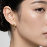 Crinkle Form Hoops