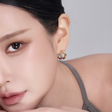 Layered Orbit Hoops-Contrast Edition