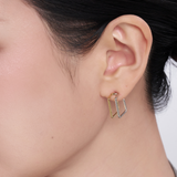 Framed Square Piercing – Contrast Edition