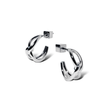 Knotted Line Hoops