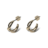 Knotted Line Hoops