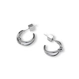 Knotted Line Hoops