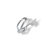 Knotted Line Hoops