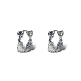 Crinkle Form Hoops