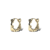 Crinkle Form Hoops