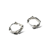 Crinkle Form Hoops
