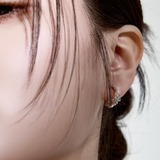 Crinkle Form Hoops