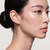 Linked Calm Hoops