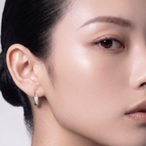Melted Line Hoops
