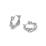 Crinkle Form Hoops