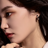 Layered Form Hoops