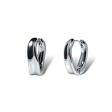 Layered Form Hoops