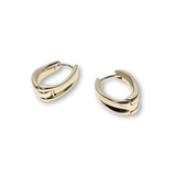 Layered Form Hoops