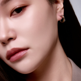 Crossed Layer Hoops – Contrast Edition