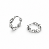 Linked Calm Hoops