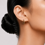 Linked Calm Hoops