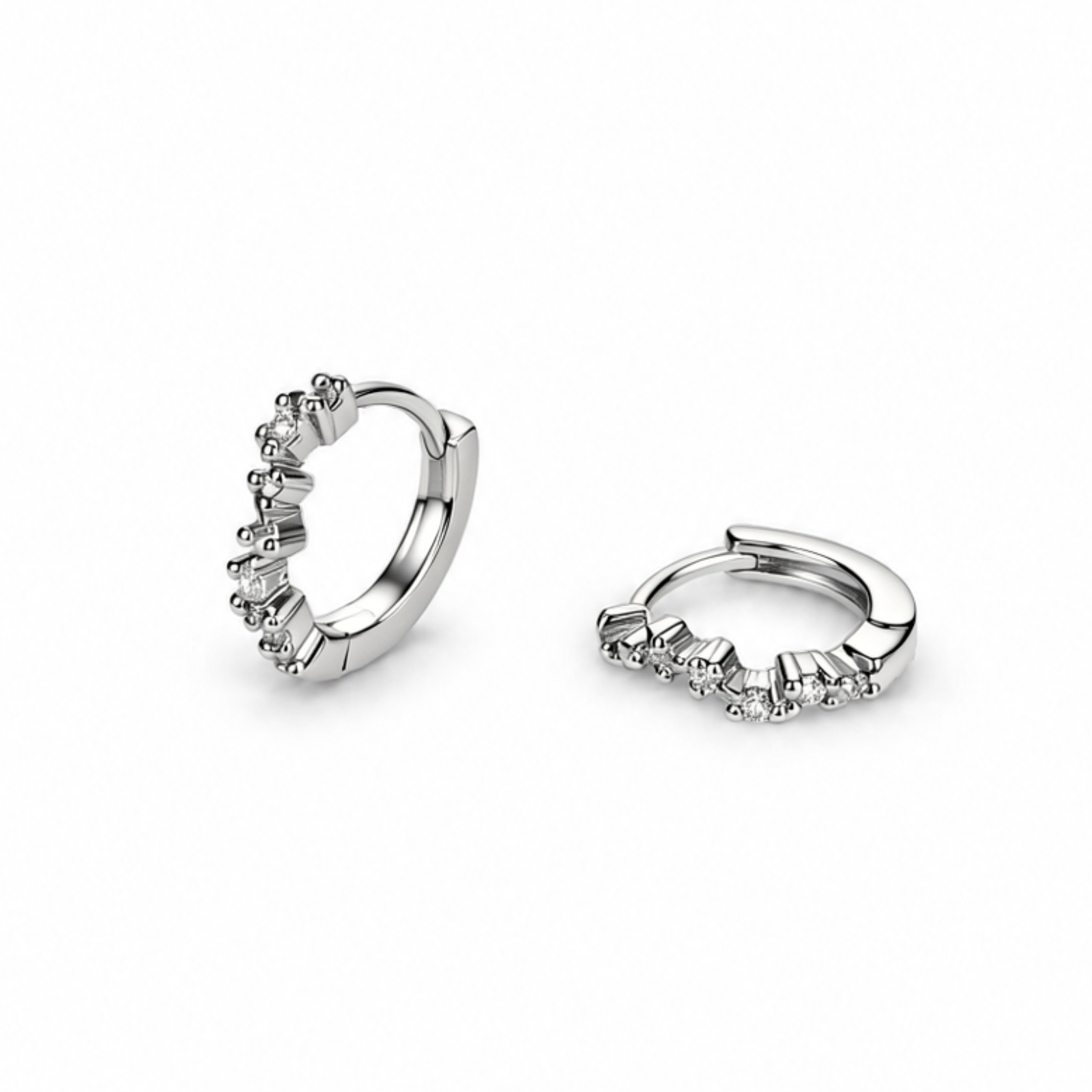 Luce Texture Hoops