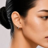 Luce Texture Hoops