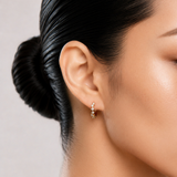 Luce Texture Hoops