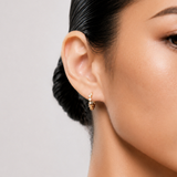 Luce Texture Hoops
