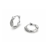 Melted Line Hoops