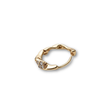 Melted Line Hoops