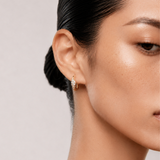 Melted Line Hoops