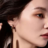 Layered Arc Hoops – Contrast Edition