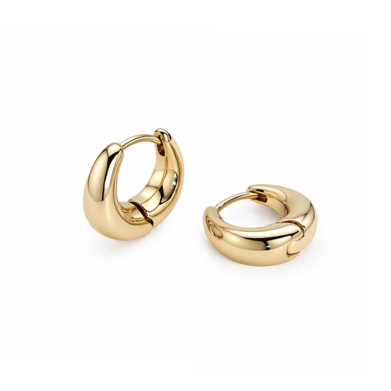 Rounded Bold Hoops