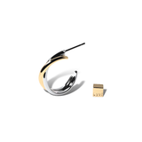 Crossed Layer Hoops – Contrast Edition