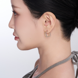 Framed Square Piercing – Contrast Edition