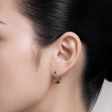 Linked Calm Hoops