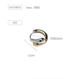 Silent Deform Hoops – Contrast Edition